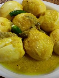 ঝটপট ডিমের কোরমা রেসিপির প্রধান ছবি