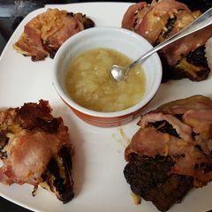 Bacon Wrapped Cabbage 😍 A picture of Bacon Wrapped Cabbage 😍.