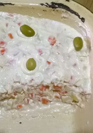 Una foto de Mayonesa de ave
