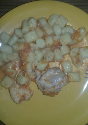 Una foto de Ñoquis de papa sin gluten