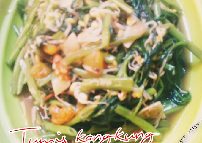 Cara membuat #Tumis kankung saos tiram Cara membuat #Tumis kankung saos tiram