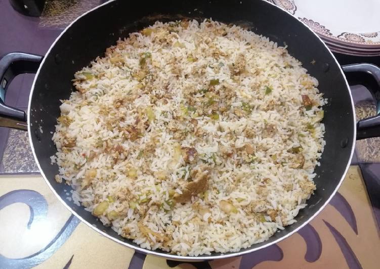 Steps to Prepare Ultimate Egg Fried Rice