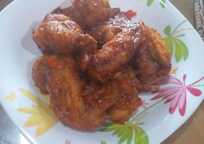 Chicken Wings Spicy Sauce