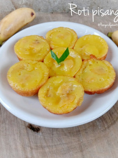 Foto resep Roti Pisang/Bingka pisang mini