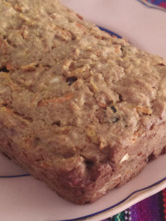 Una foto de Budín integral de naranja y zanahoria, sin azúcar