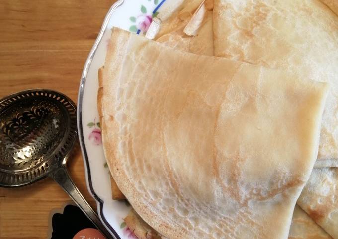 🥞Crêpes Vanille et Fleurs d'oranger