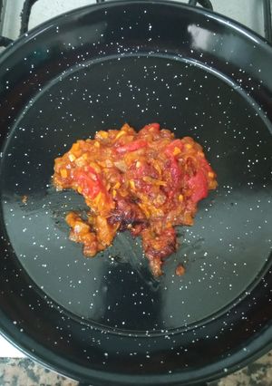 Una foto de Marca o sofrito para paella