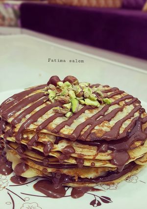 صورة لوصفة كريب النوتيلا
