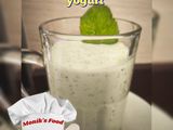 Sopa fría de pepino y yogur 😋
