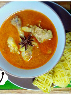 Foto resep Roti Jala dan Kari Ayam
