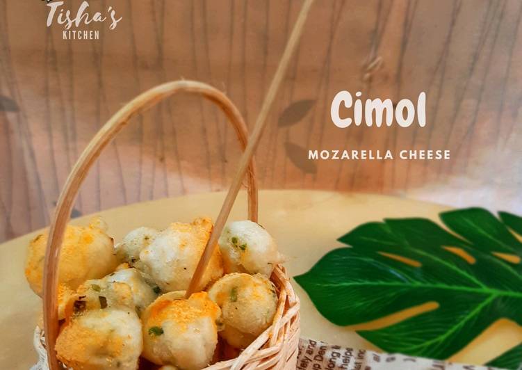Resep 133. Cimol isi Mozarella Cheese Enak dan Antiribet