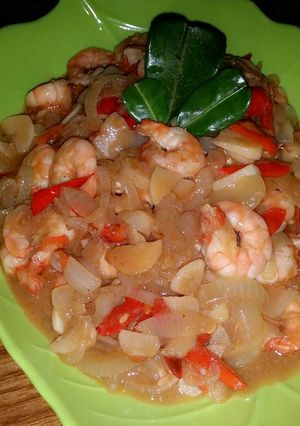 Foto resep Udang Saus Tiram Simple