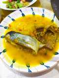 Tempoyak ikan baung dengan Timun Tua