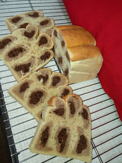 A picture of Leopard print bread.