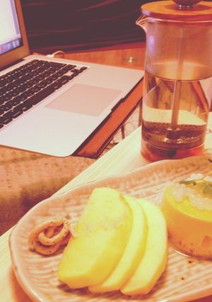Hình của món Flan nước cốt dừa.