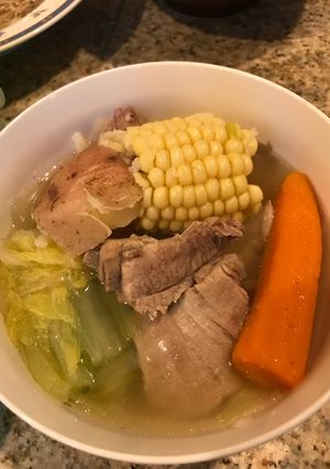A picture of Pork Rib Nilaga.