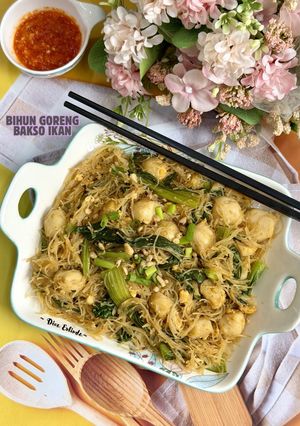Foto resep Bihun Goreng Bakso Ikan