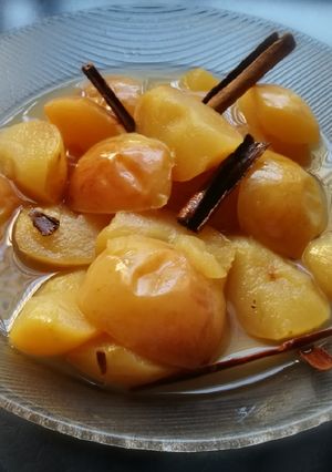 Una foto de Compota de manzana