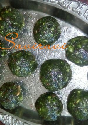 A picture of Paan Laddu.