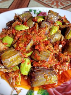 Foto resep Balado Terong Teri Pete