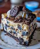 🍪 Cookie Monster Cheesecake 🍰