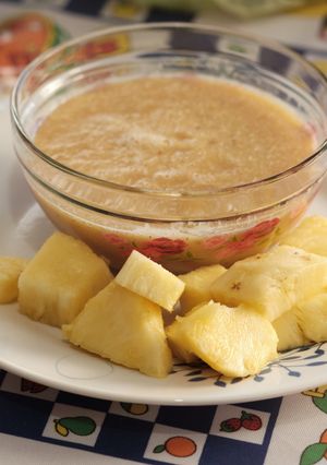 Una foto de Salsa de piña
