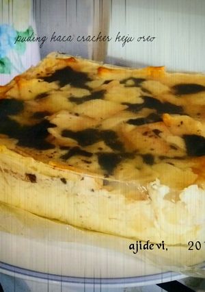 Foto resep Puding kaca crackers keju oreo