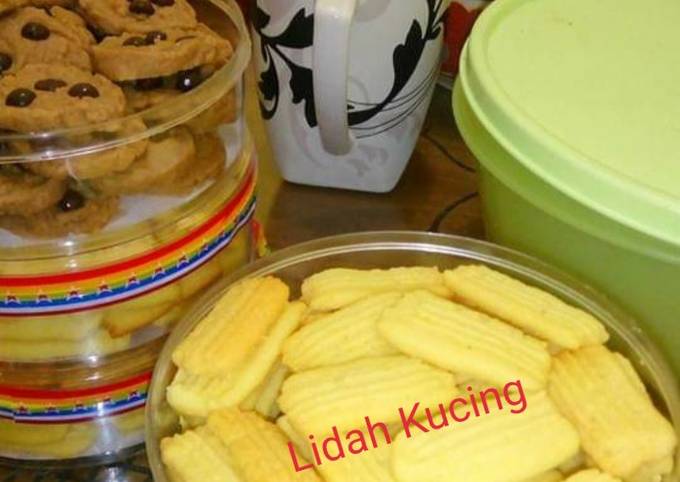 Cara Memasak Resep 3. Lidah kucing