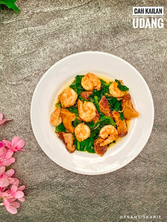 Foto resep Cah Kailan Udang