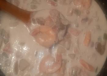 The New Way Cooking Recipe Seafood Chowder Delicious Steady The New Way Cooking Recipe Seafood Chowder Delicious Steady
