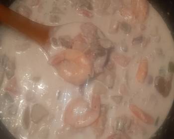 New Recipe Seafood Chowder Home Style