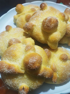 Una foto de Pan de muerto