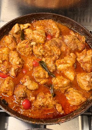 Foto resep Ayam Gongso Ungkep Pedas Manis
