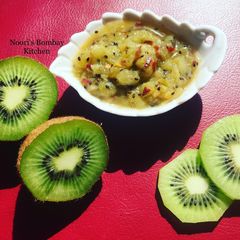 Kiwi chutney A picture of Kiwi chutney.