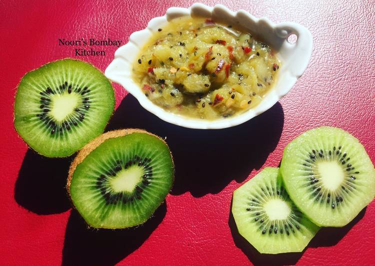 Step-by-Step Guide to Make Super Quick Homemade Kiwi chutney