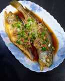 蒜味蒸魚（低醣生酮餐）（家常菜）（簡單料理）（電鍋料理）