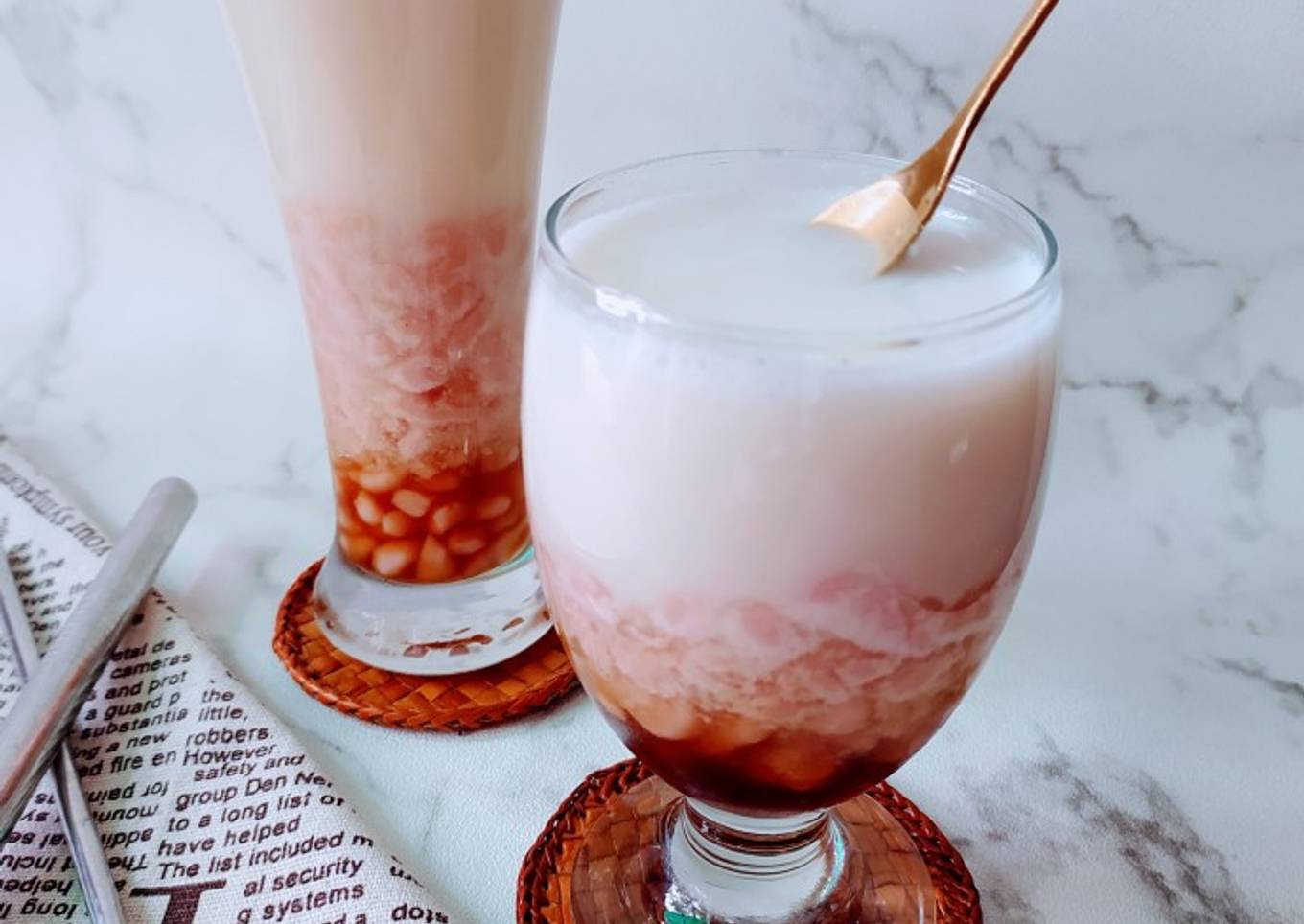 Es Cendol Kulit buah Naga