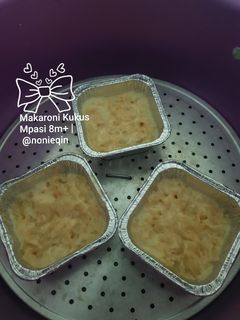 Foto resep Makaroni Kukus MPASI 8m+