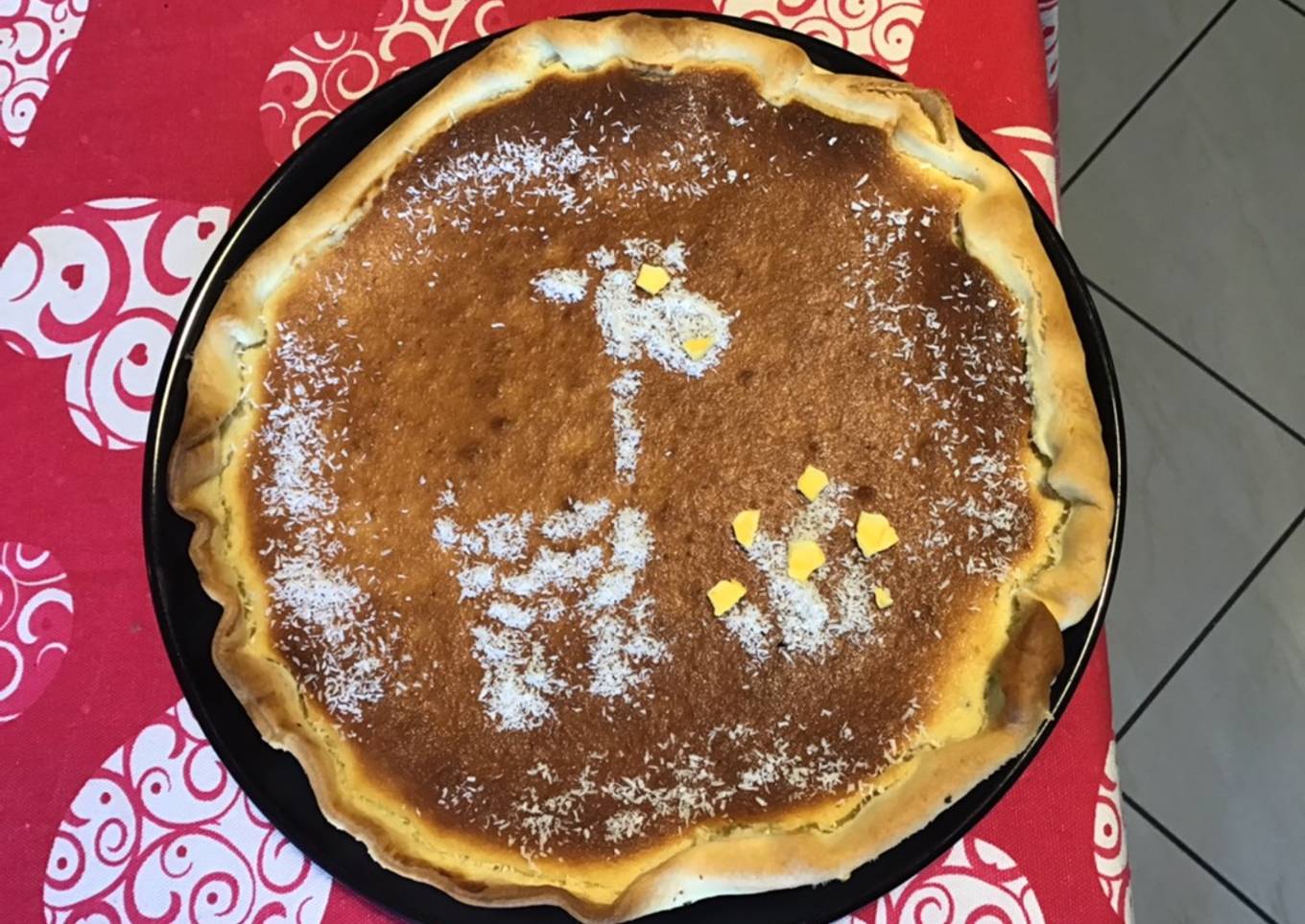 Tarte noix de coco et citron de Sicile