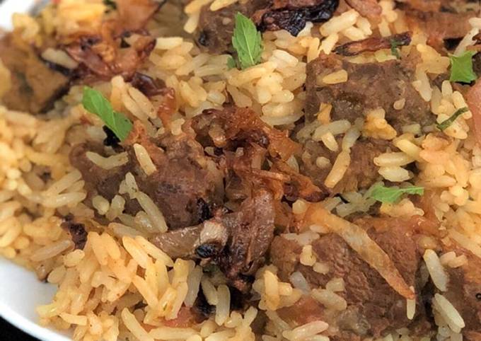 Recipe of Homemade Lamb biryani