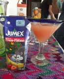 Pulque de fresa y plátano