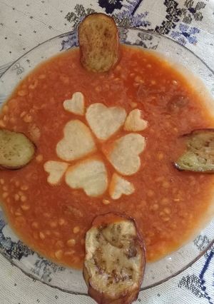 عکسی از دستور قیمه بادمجون خوشمزه من