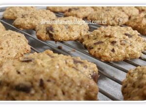 Foto principal de Galletas de avena, naranja y chocolate
