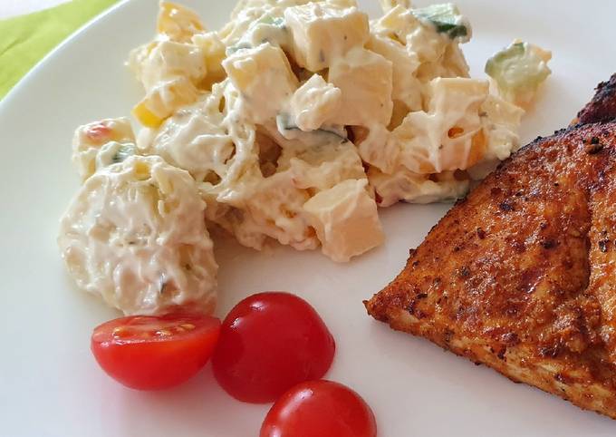 Käsetortellini-Salat (vegetarisch)