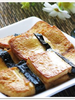 [乾燒海苔豆腐]簡易家常菜 的食譜成品照片