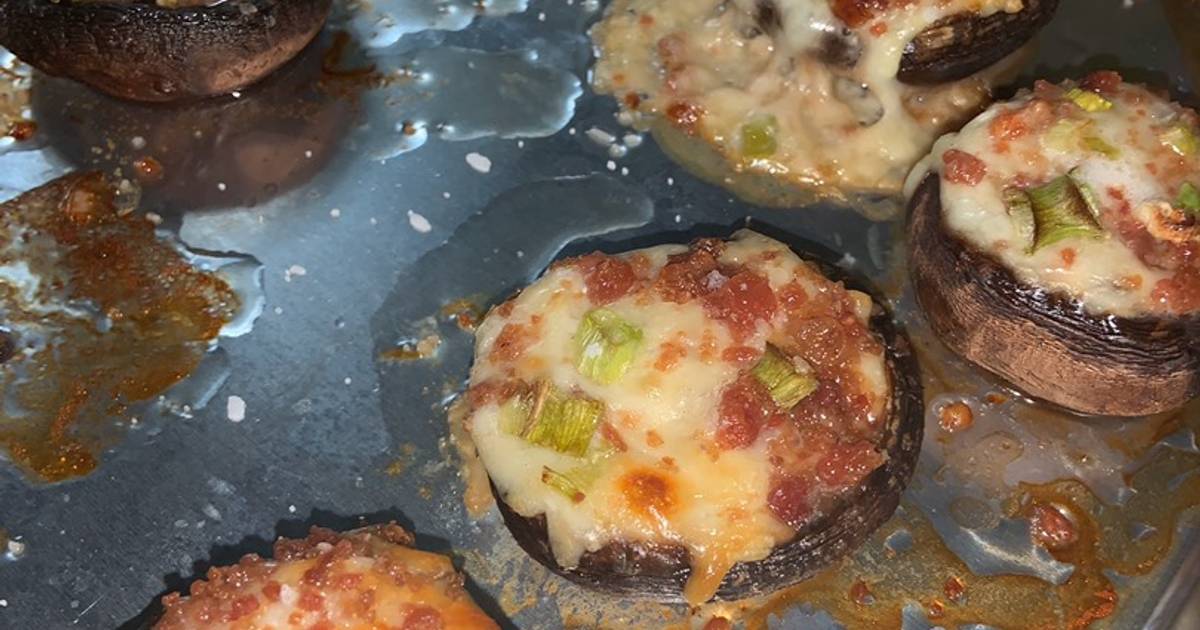 Garlic Butter Stuffed Mushrooms Recipe By Mary Cookpad