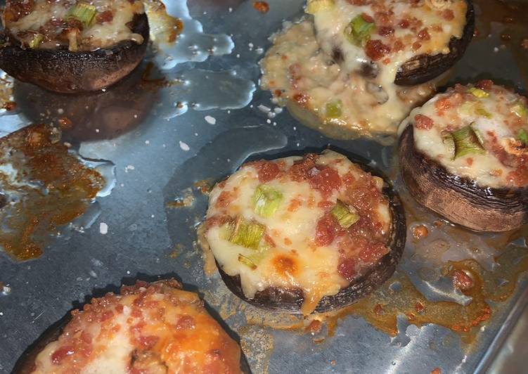 Recipe of Perfect Garlic butter stuffed mushrooms