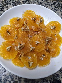 Una foto de Ensalada de mandarinas
