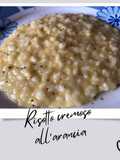 Risotto cremoso all’arancia 😋