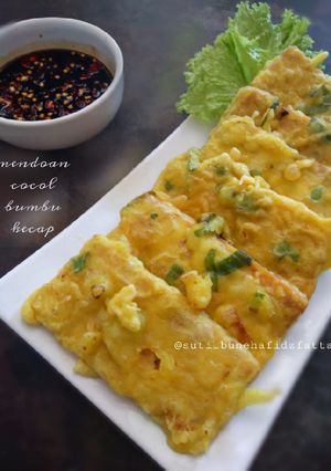 Foto resep Tempe mendoan praktis cocol bumbu kecap